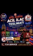 Acil nöbetçi eczane moto kurye 7/24 _pharmacy delivery istanbul Ümraniye