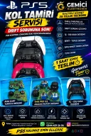 GEMİCİ ELEKTRONİK PS4-PS5 KOL TAMİR SERVİSİ - PLAYSTATİON BAKIM TAMİR ONARIM SERVİSİ MUSTAFA KEMAL PAŞA CAD.BAHÇELİEVLER