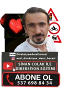 Sinan Çolak | Özel Direksiyon Dersi & Güvenli Sürüş ve Trafik Adaptasyonu