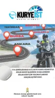KURYEİST ŞEHİRLER ARASI KURYE .ARABALI KURYE .MOTOR KURYE