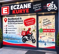 Acil nöbetçi eczane moto kurye 7/24_pharmacy delivery eczane kurye İstanbul