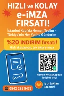 Avcılar E-imza / Adrese Teslim Elektronik İmza